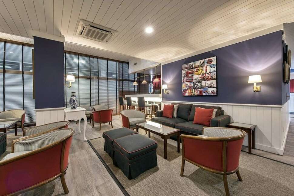 Een foto van het interieur van Hotel Appartementen Solverde