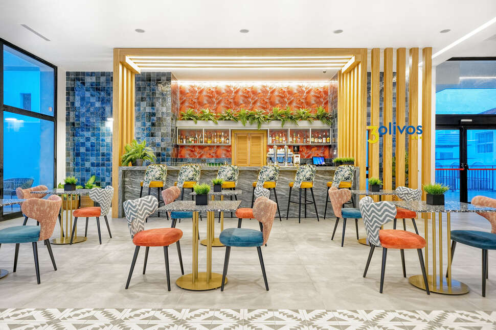 Een foto van de faciliteiten bij Broncemar Beach Aparthotel