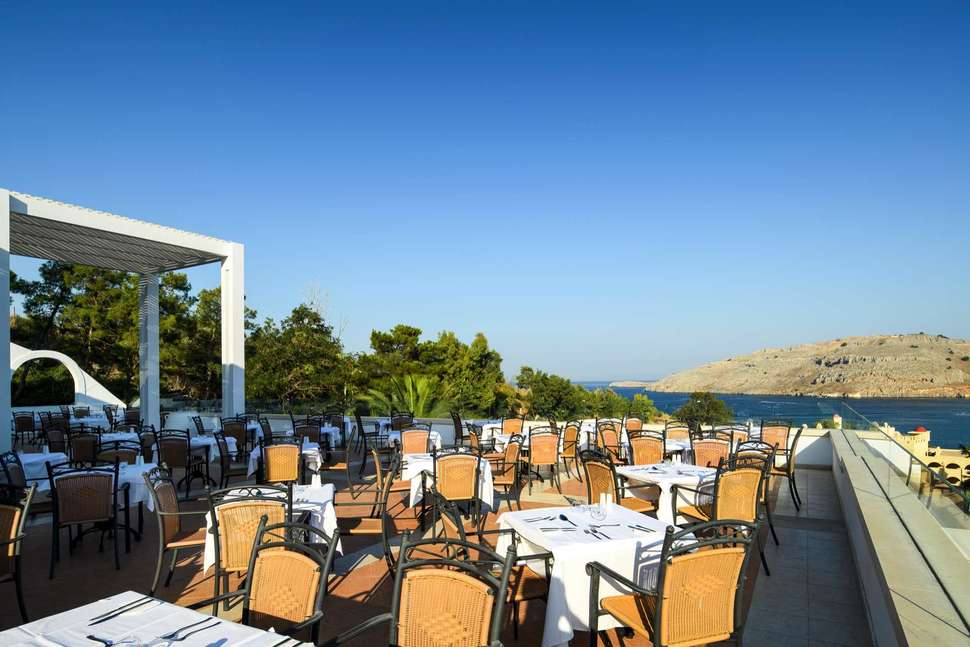 Ein Foto von den Einrichtungen im Lindos Village Resort & Spa