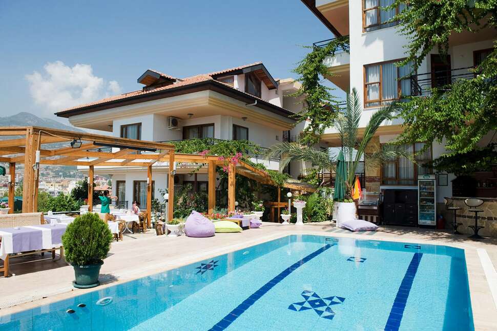 Ein Foto von einer Übersicht des Villa Sonata