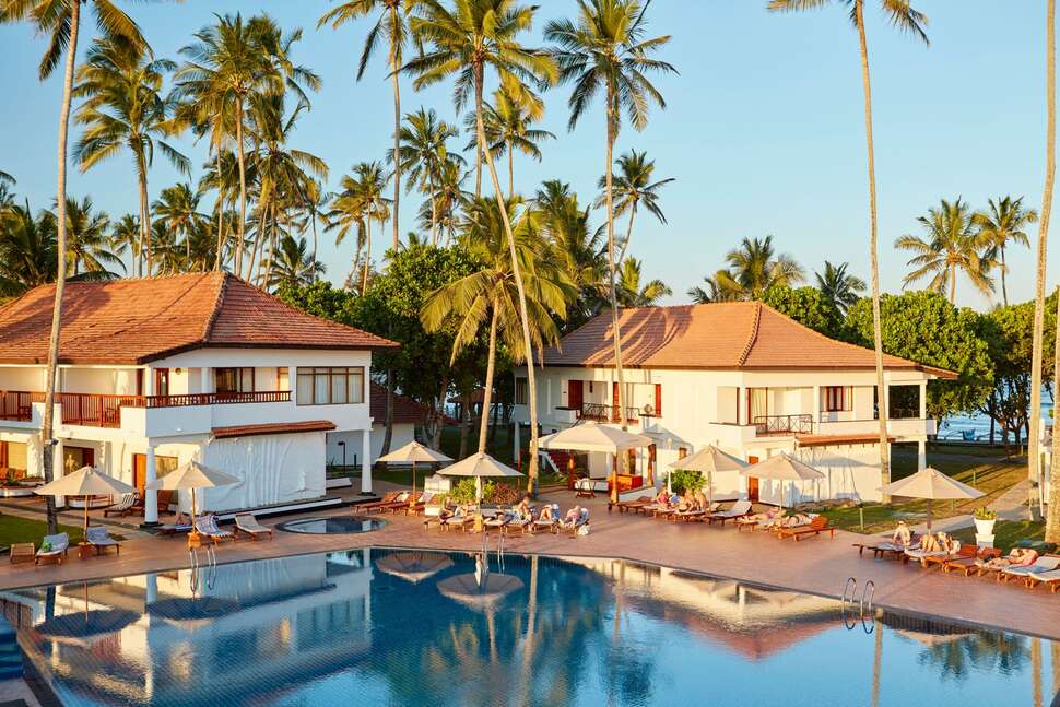 Ein Foto von einer Übersicht des Dickwella Resort