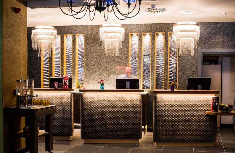 Een foto van het interieur van NYX Hotel Madrid