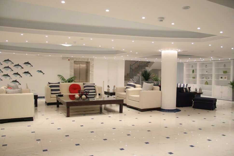 Een foto van het interieur van Belvedere Luxury Suites