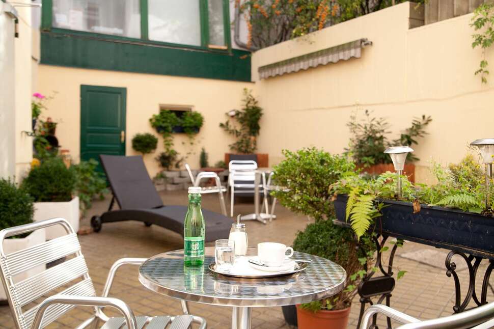 Een foto van de buitenkant van Boutique Hotel Donauwalzer