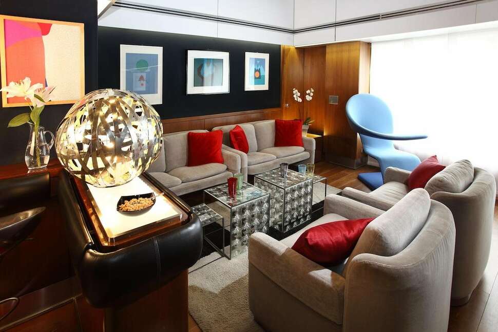 Een foto van het interieur van Hotel Mediolanum