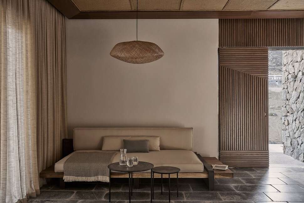 Een foto van het interieur van Archipelagos All Suites