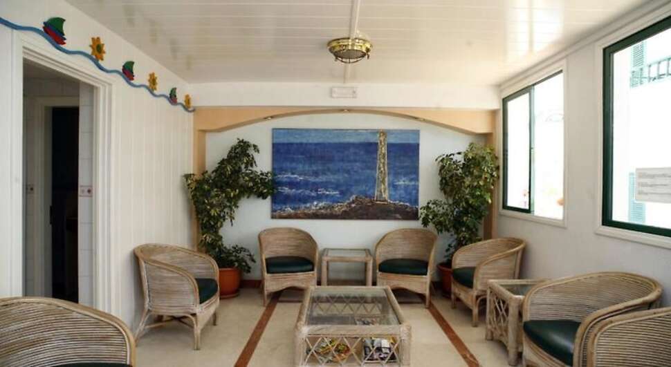 Een foto van het interieur van Appartementen Las Faluas