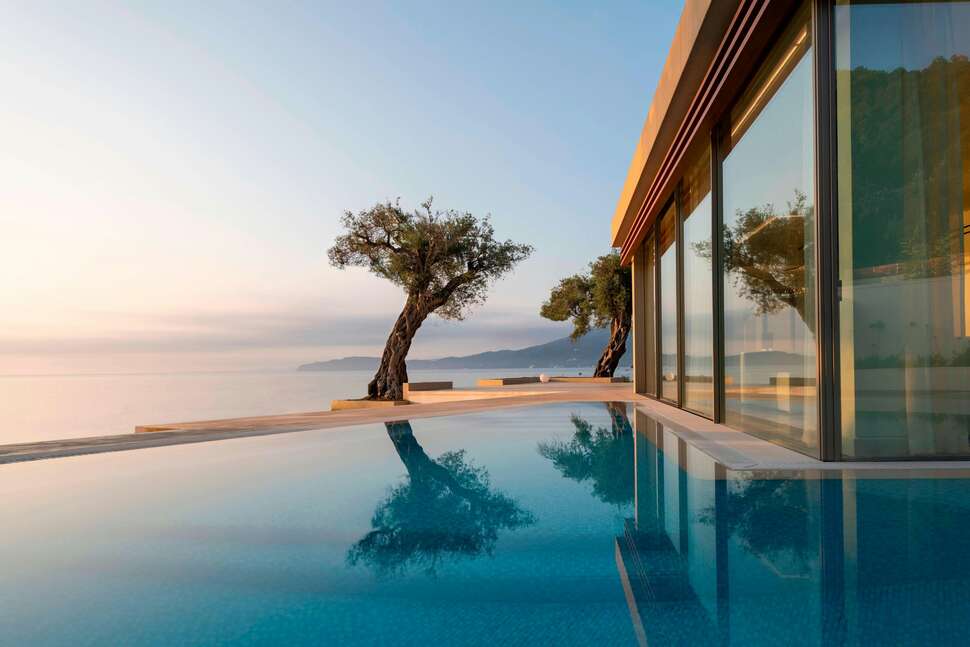Ein Foto vom Pool im Domes Miramare