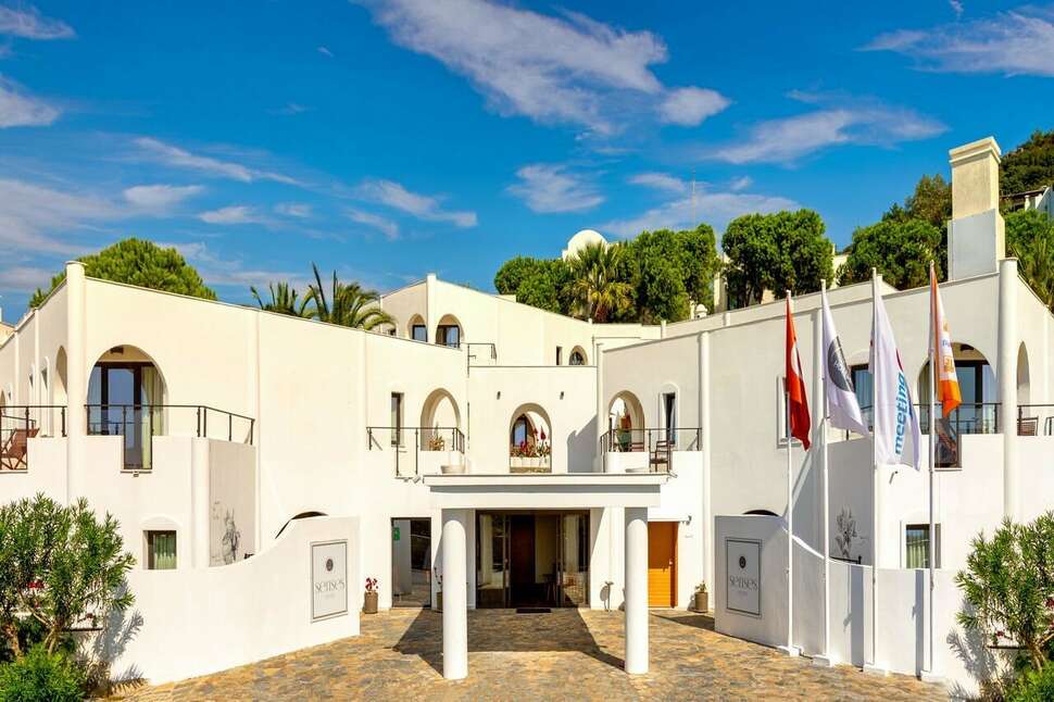 Een foto van de buitenkant van Senses Hotel Bodrum
