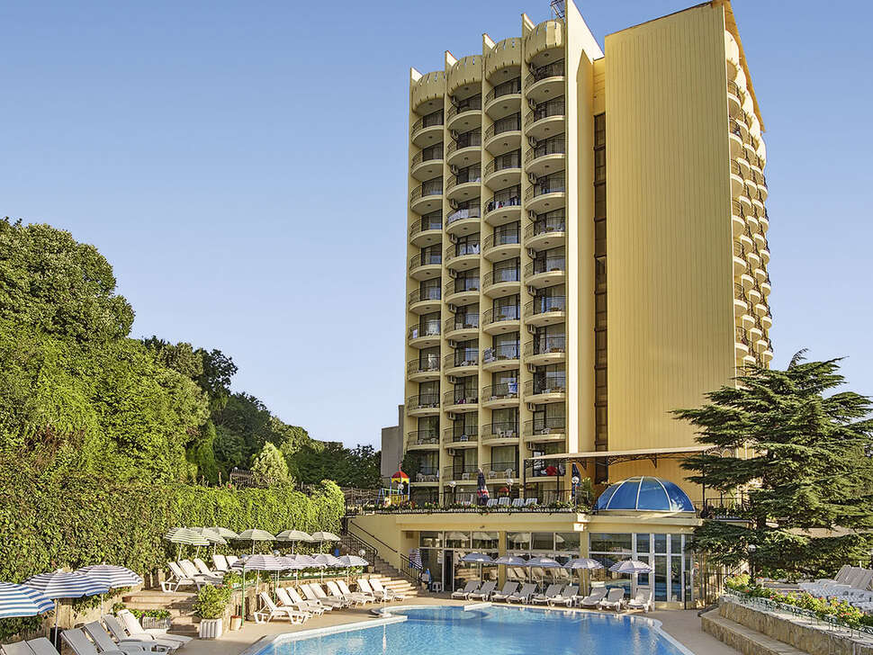 Een foto van een overzicht van Hotel Shipka
