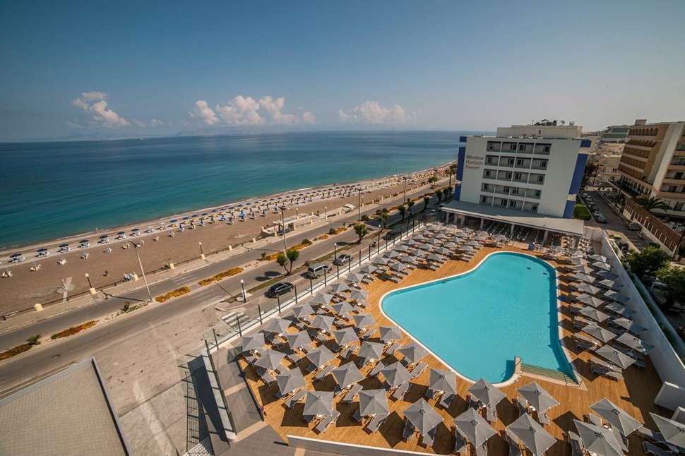 Een foto van het zwembad bij Rhodos Horizon Resort
