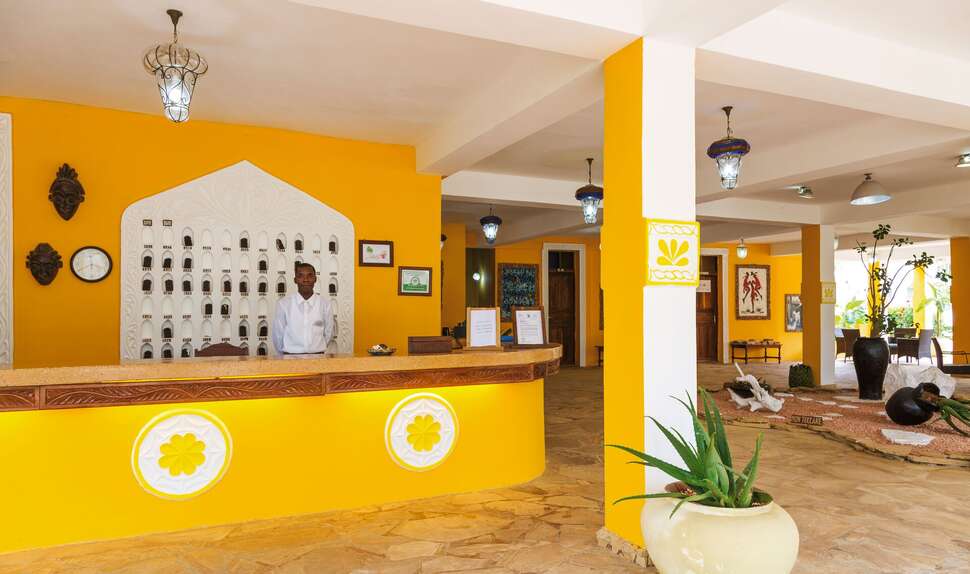 Een foto van het interieur van Waridi Beach Resort & Spa
