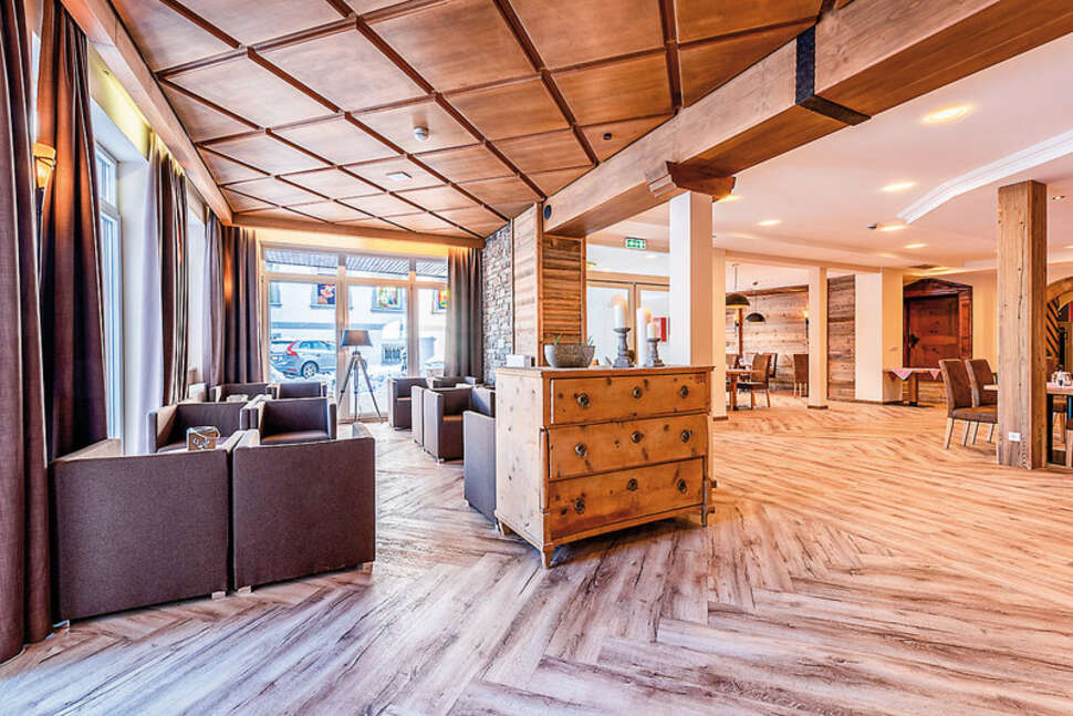 Een foto van het interieur van Scol Hotel Zillertal