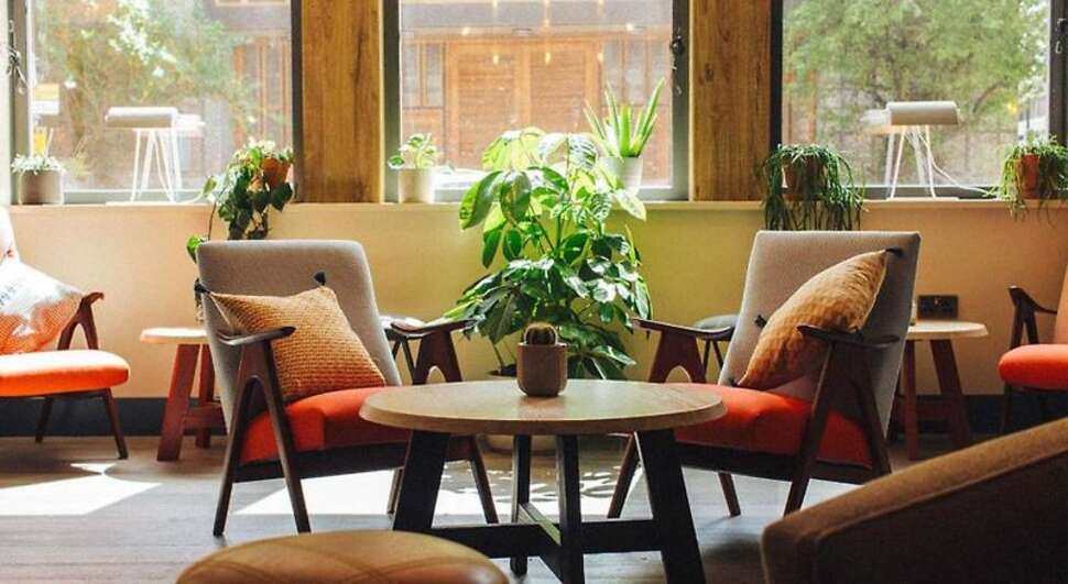 Een foto van het interieur van Qbic London City