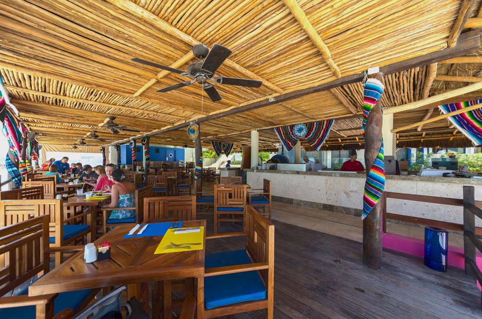Een foto van de faciliteiten bij NYX Cancun