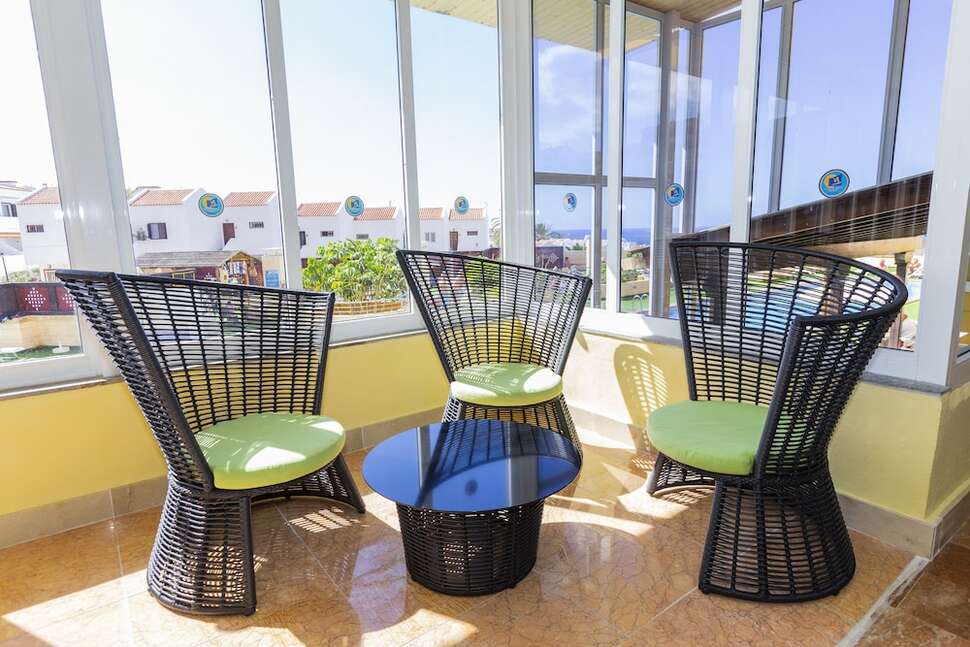 Een foto van het interieur van Hotel Villa de Adeje Beach