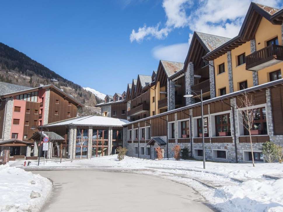 Een foto van de buitenkant van Blu Hotel Acquaseria