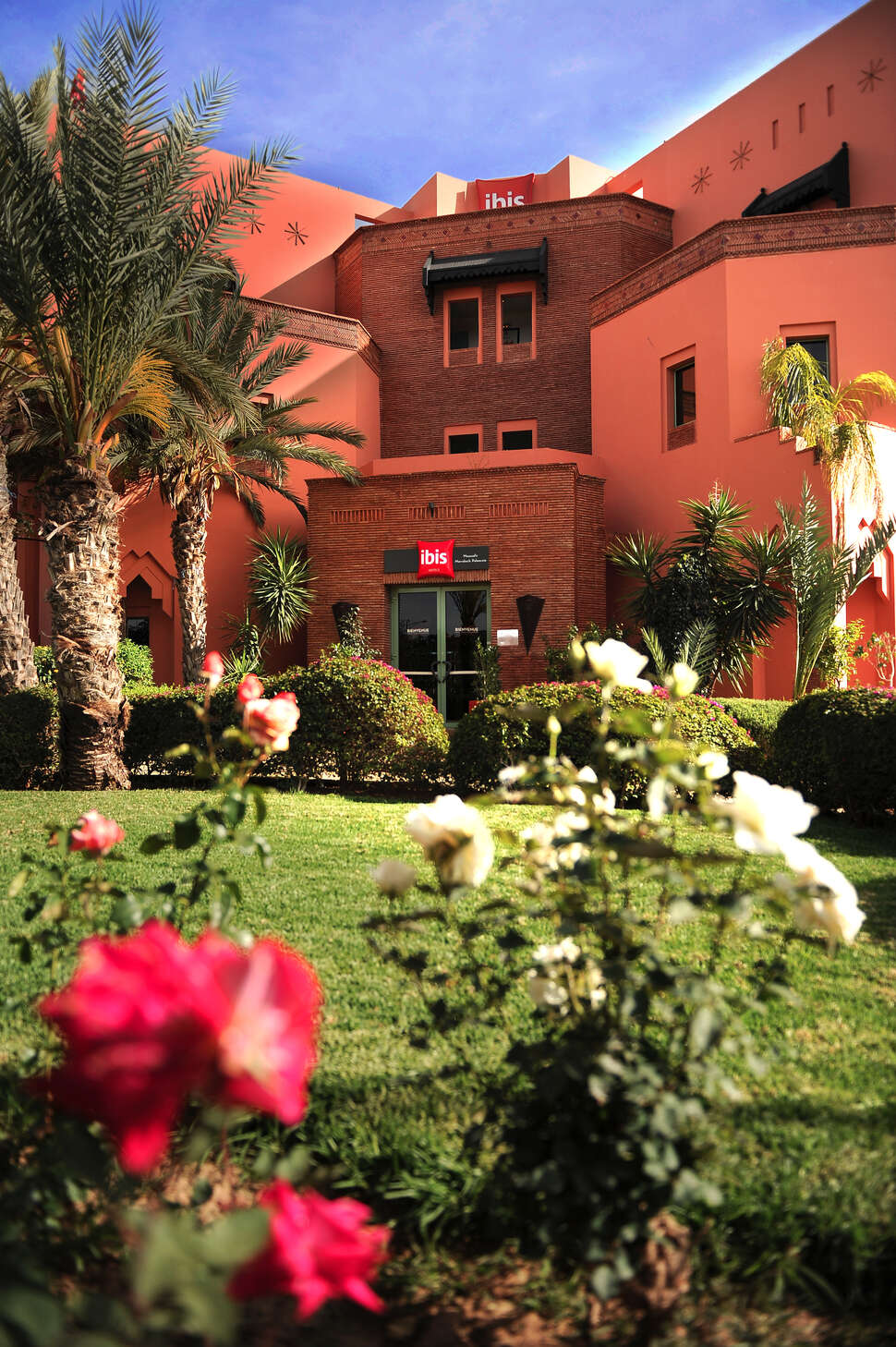 Een foto van de buitenkant van Ibis Marrakech Palmeraie