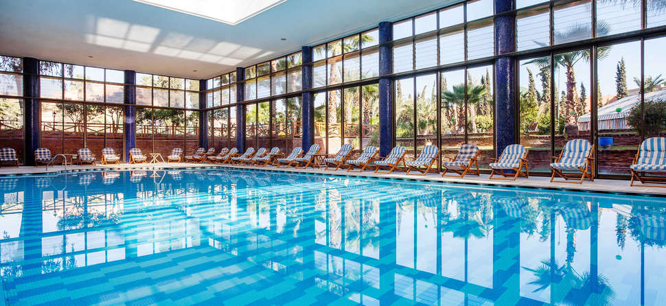 Een foto van het zwembad bij Rose Aqua Parc Hotel