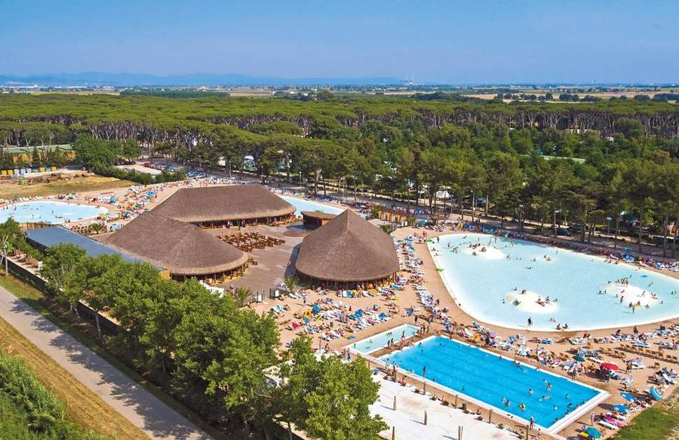 Een foto van het zwembad bij Camping Village Park Albatros