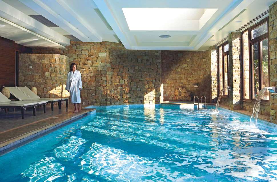 Een foto van het zwembad bij Anthemus Sea Beach Hotel & Spa
