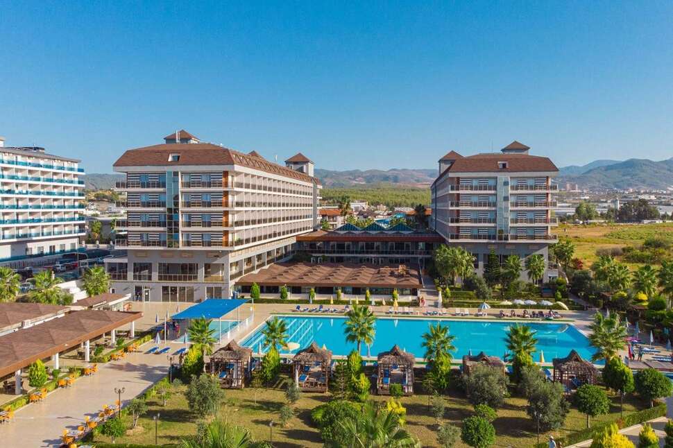 Een foto van het zwembad bij Eftalia Aqua Resort
