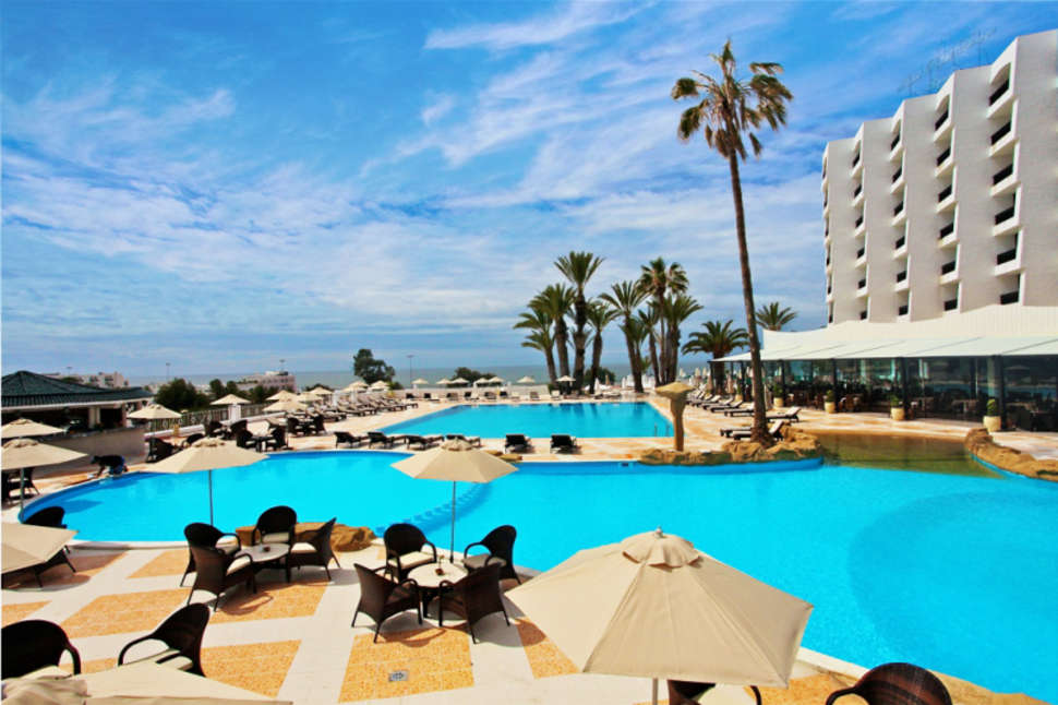 Een foto van het zwembad bij Royal Mirage Agadir