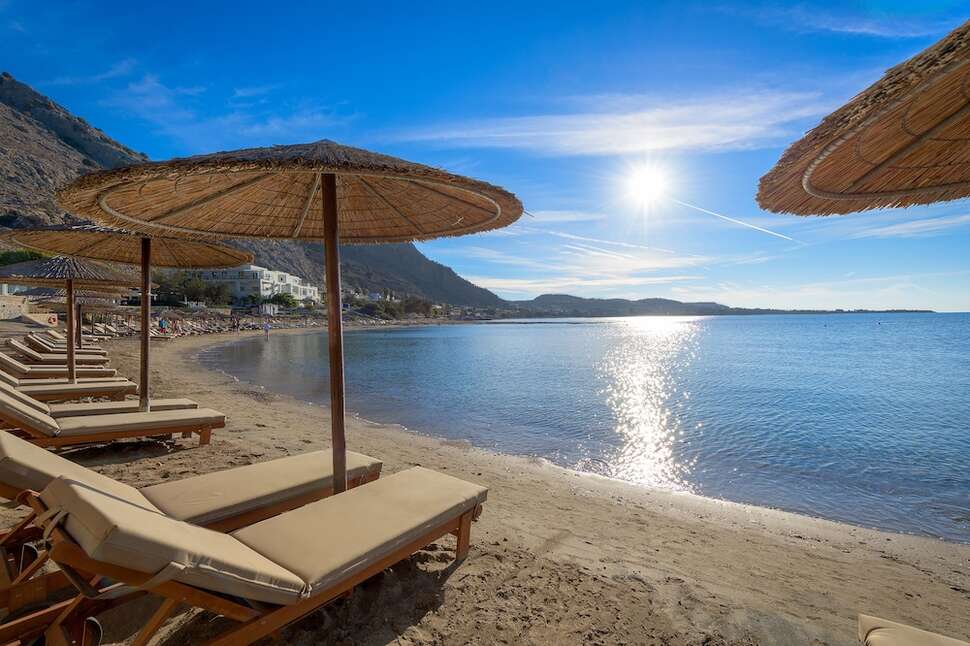 Een foto van het strand bij Sentido Sunrise Beach