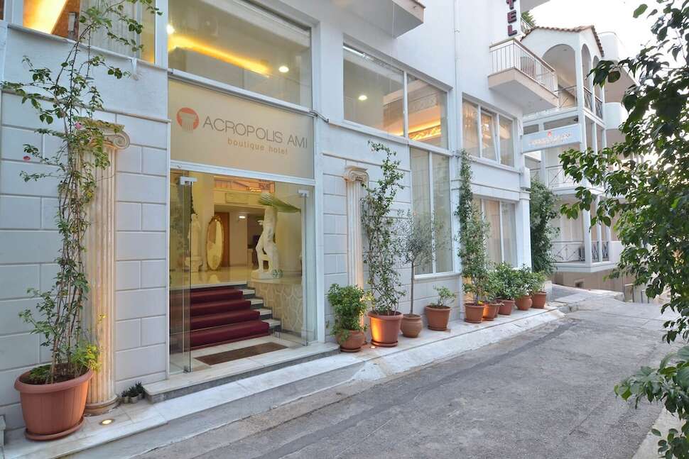 Een foto van de buitenkant van Acropolis Ami Boutique Hotel