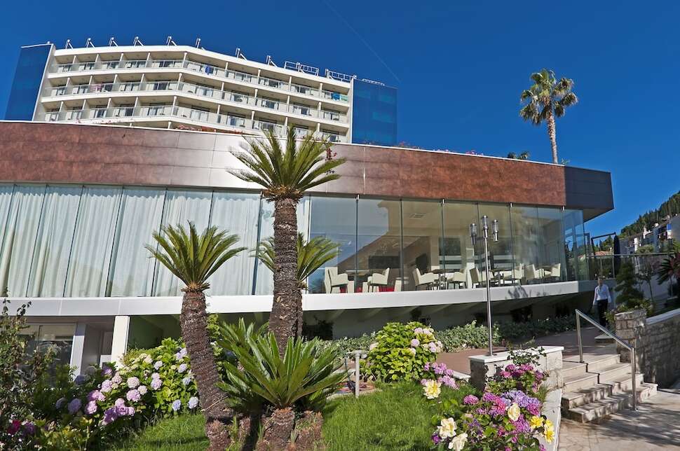 Een foto van de buitenkant van Grand Hotel Park
