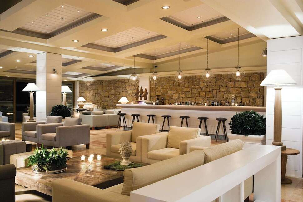 Een foto van de faciliteiten bij Sani Beach Club