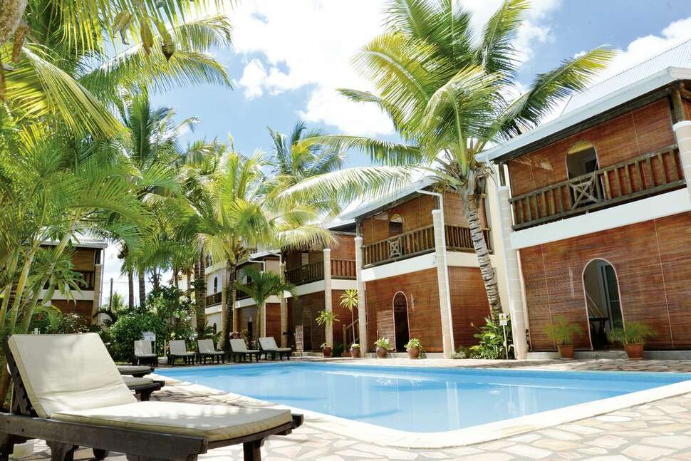 Een foto van een overzicht van Le Palmiste Resort & Spa