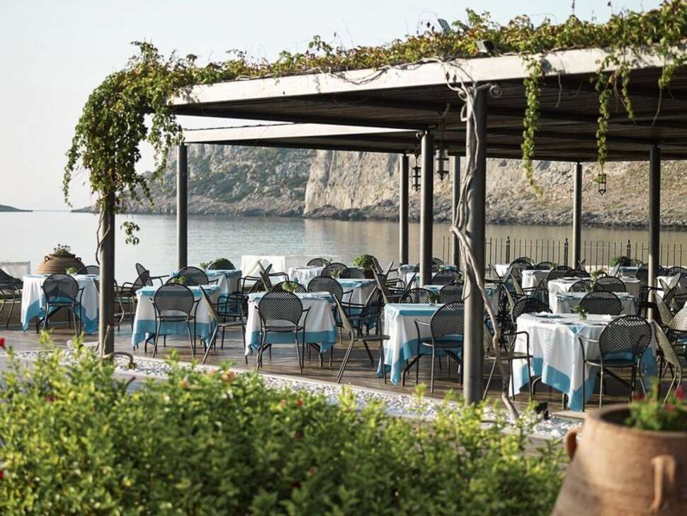 Ein Foto von den Einrichtungen im Lindian Dream Seaside Resort