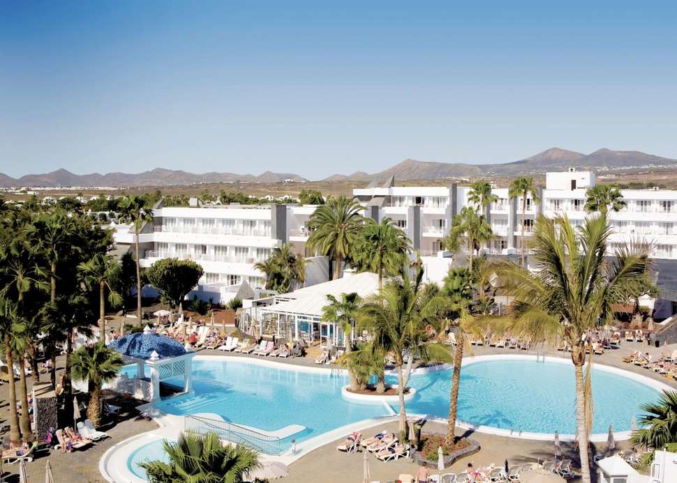 Een foto van een overzicht van Riu Paraiso Lanzarote Resort