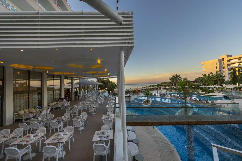 Een foto van de faciliteiten bij Melissi Beach Hotel & Spa