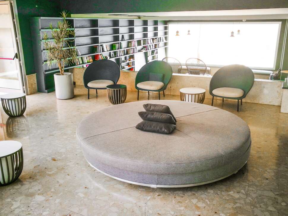Een foto van het interieur van Servatur Riosol