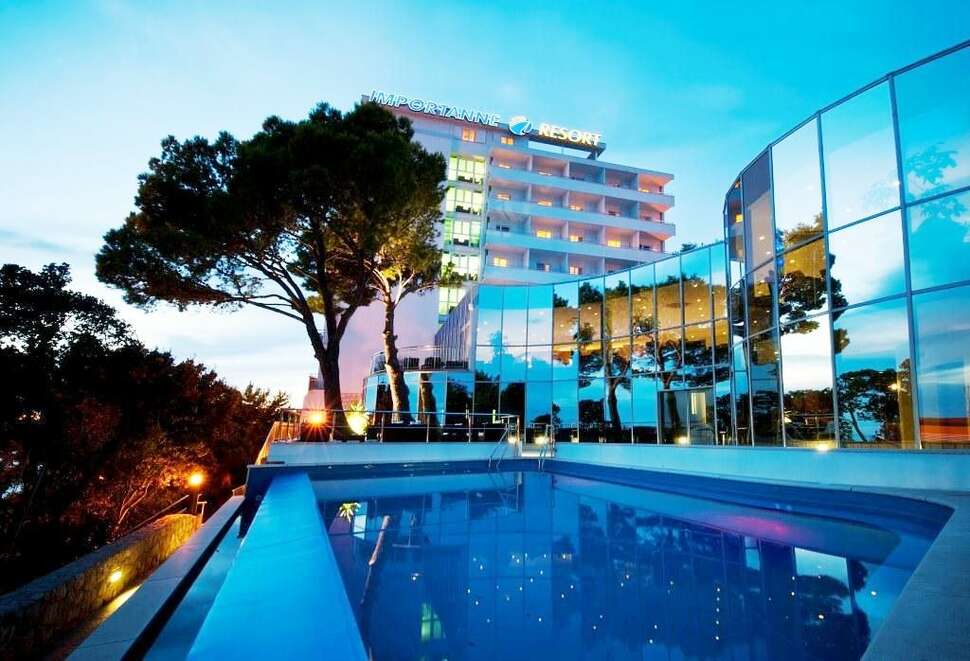 Ein Foto vom Pool im Hotel Royal Neptun