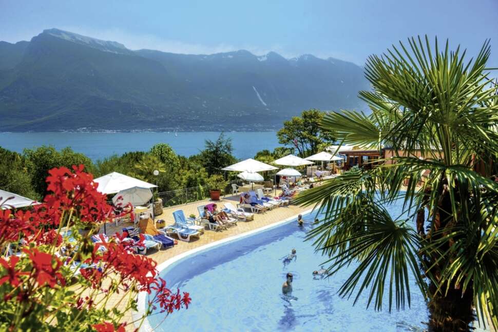Een foto van het zwembad bij Camping Garda