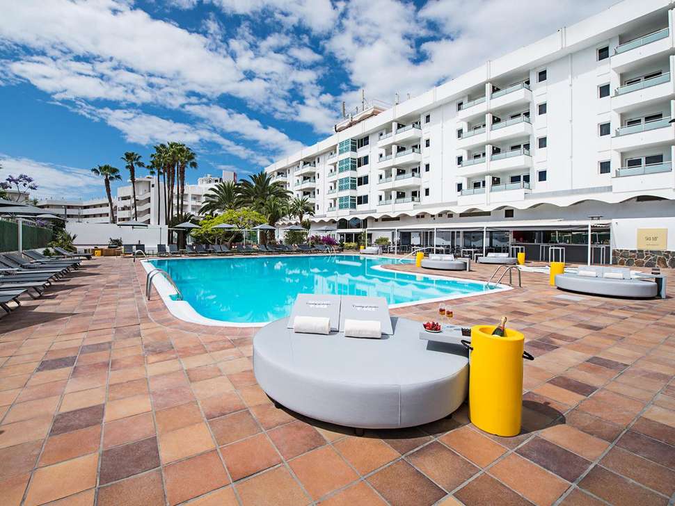 Een foto van een overzicht van Axel Beach Maspalomas