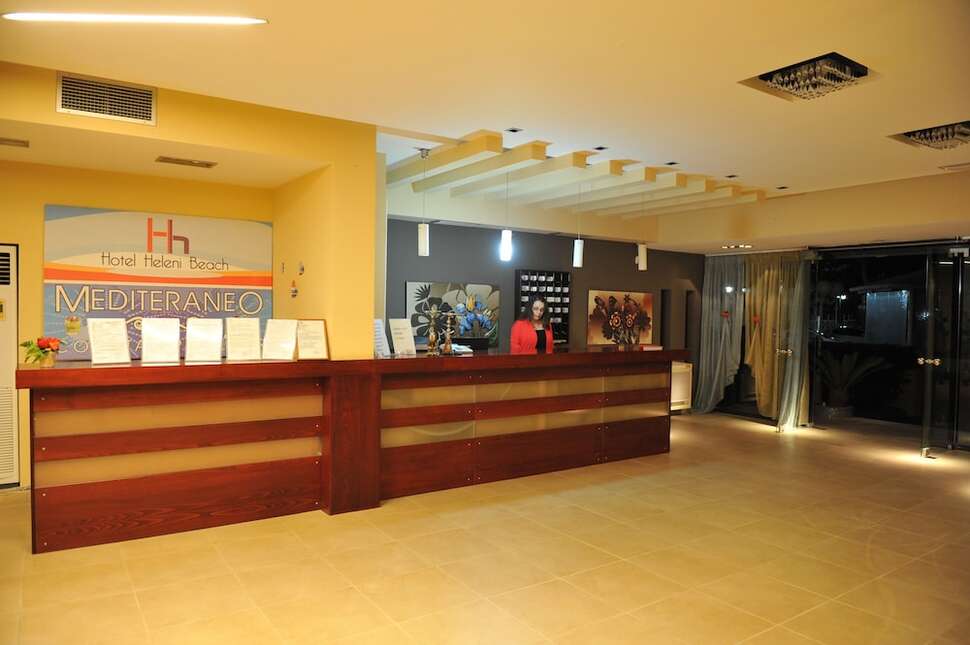 Ein Foto vom Innenbereich im Heleni Beach Hotel
