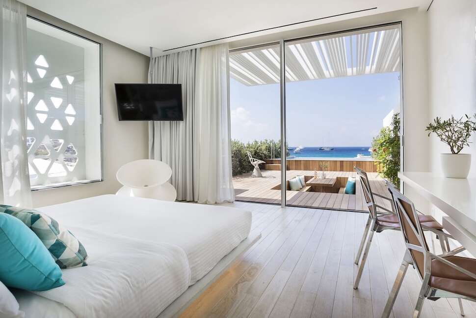 Ein Foto Mykonos Dove Beach Hotel