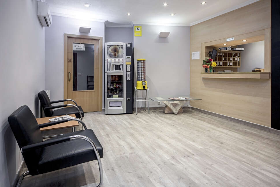 Een foto van het interieur van Inter Plaza Mayor