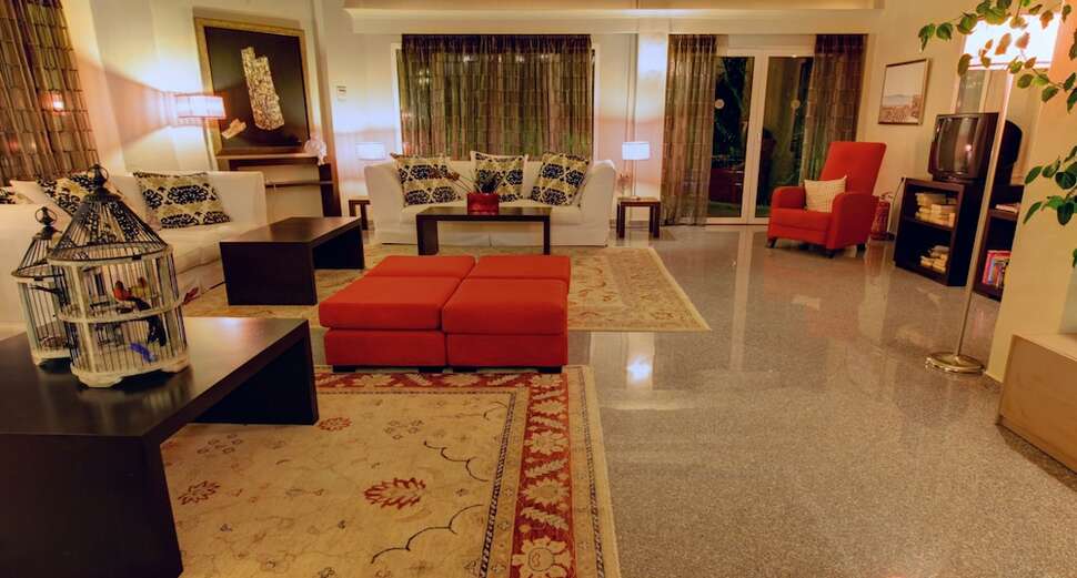 Een foto van het interieur van Sunrise Resort