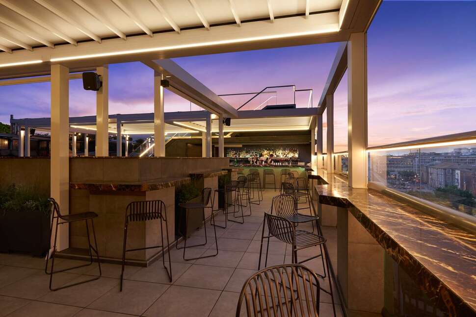 Ein Foto Golden Tulip Rome Piram
