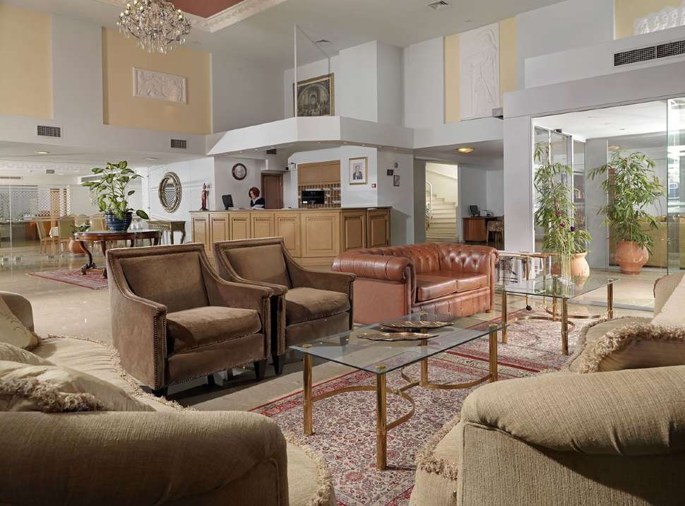 Ein Foto von den Einrichtungen im Hotel Alexandros