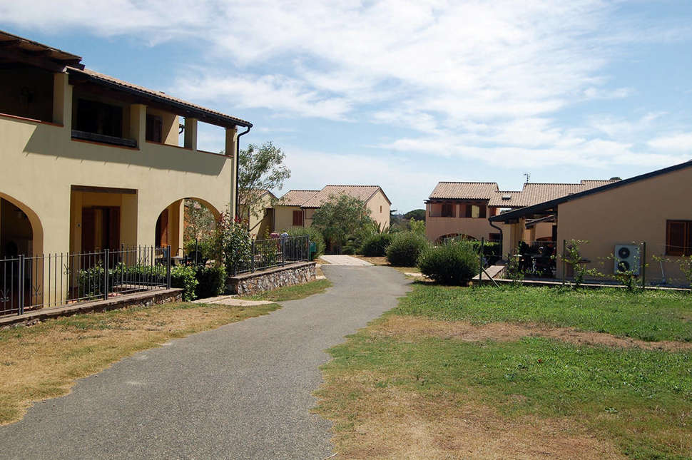 Een foto van de buitenkant van Appartementen Le Corti di Montepitti