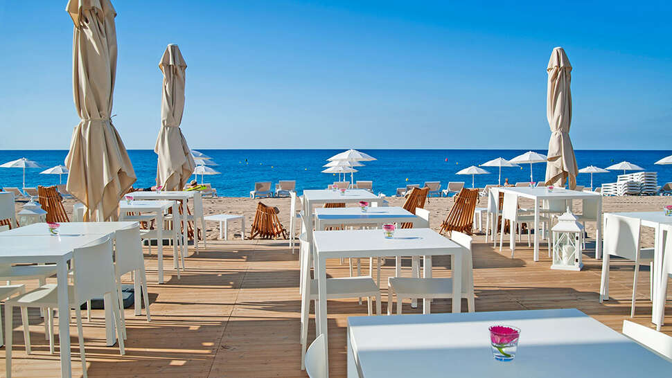 Een foto van het strand bij Hotel Kaktus Playa