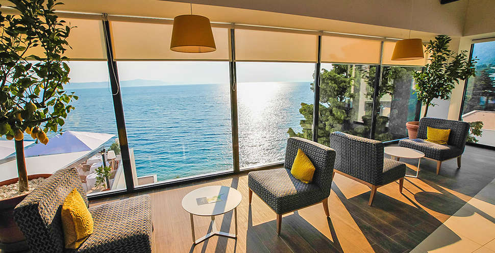 Een foto van het interieur van TUI Blue Adriatic Beach