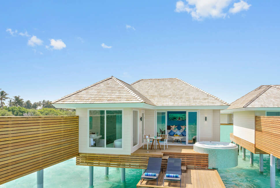 Ein Foto von der Außenansicht des Kandima Maldives