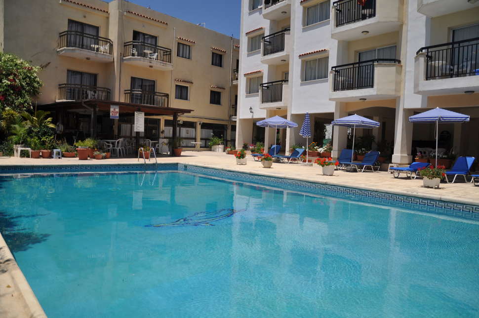 Ein Foto von einer Übersicht des Mariela Hotel Apartments